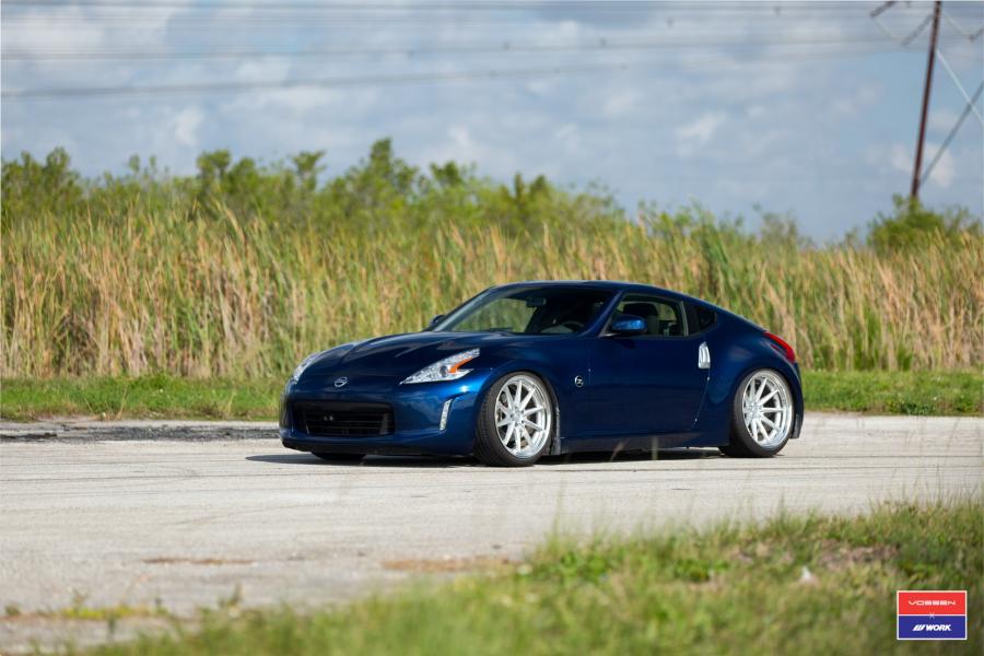 Nissan 370Z X Work on Vossen Wheels (VWS-1) '2017